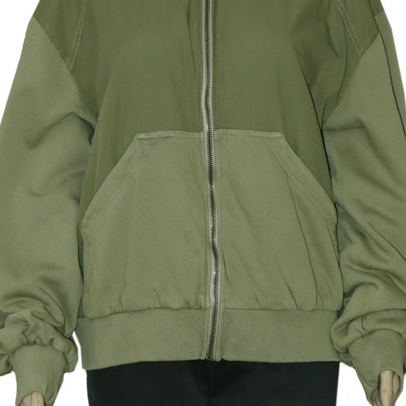 Free People We The Free Karma Bomber Jacket Top New S - Picture 6 of 9